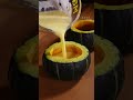 Chinese Recipe – Pumpkin Baked Egg Milk | Soft, Sweet &amp; Healthy Dessert #Shorts