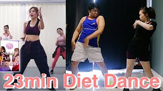 I Tried Korean SUNNY FUNNY FITNESS Diet Dance Workout For A Week! \\\\ JQLeeJQ