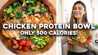 Low Calorie Chicken Bowl | Weight Loss | High Protein | Healthy | Low Carb