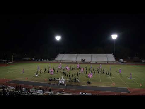 Bruton High School Marching Panther Band at 29th Annual Warrior Classic Festival of Bands 2019