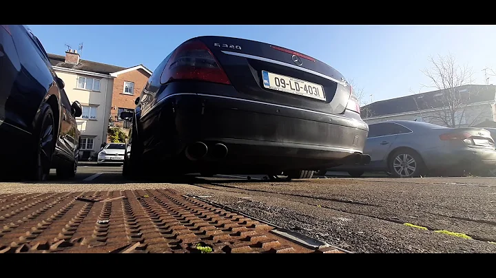 Mercedes e320cdi cdi V6 straight pipe cold start
