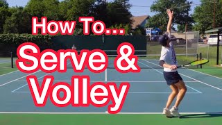 Here’s How @Winners-Only Can Improve His Serve & Volley (Tennis Footwork Explained)