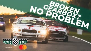 Tom Kristensen goes from 10th to 1st with a broken gearbox! | Goodwood SpeedWeek 2020