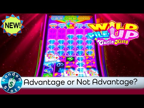 New⭐️Wild Pile Up Cutie Kitty Slot Machine Bonus Advantage