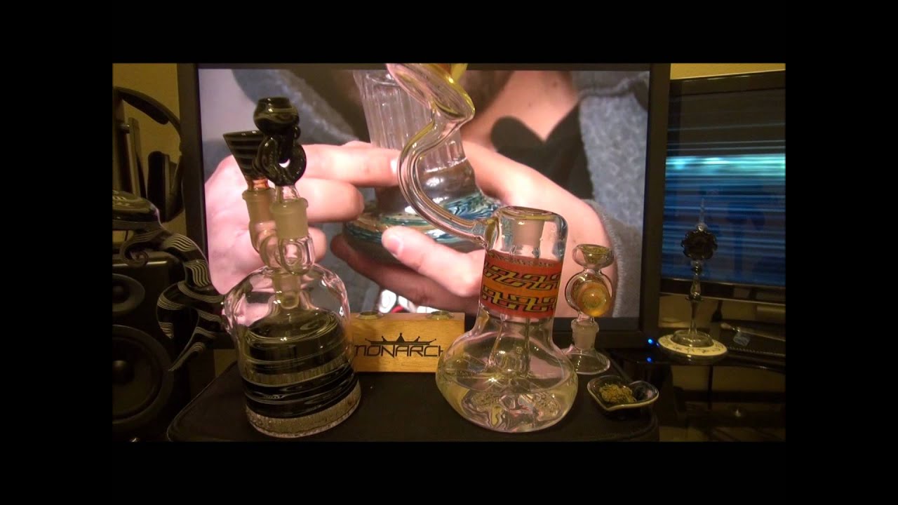 Leisure Glass Squid-line v. Luke Wilson 54 Arm Bubbler - Freeek & Vertigo Collabs w/ Embur Lighter