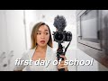 FIRST DAY OF COLLEGE GRWM ✰ the study abroad diaries