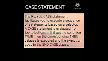 Case Statement PL SQL Allinonek 