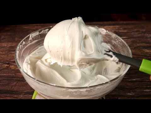 Condensed Milk Whipped Cream Recipe How To Make Whipped Cream Icing Frosting Easily At Home Youtube