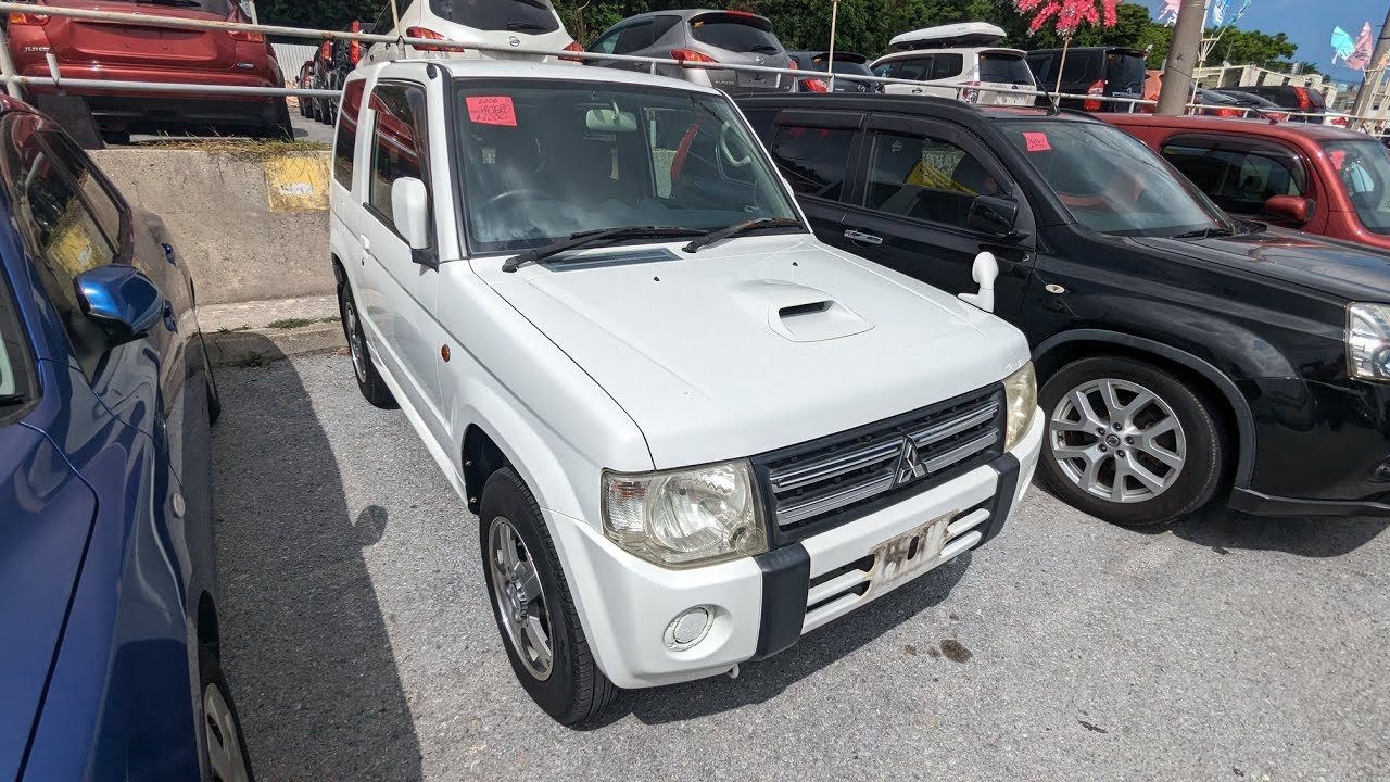 Johnny's Used Cars Okinawa 2008 Mitsubishi Pajero Mini (17113) YouTube