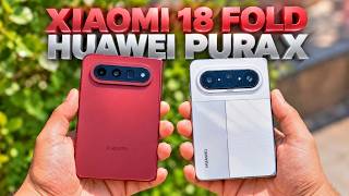 Huawei Pura X vs Xiaomi 18 Fold — The Battle Nobody Saw Coming! @Techfinyty