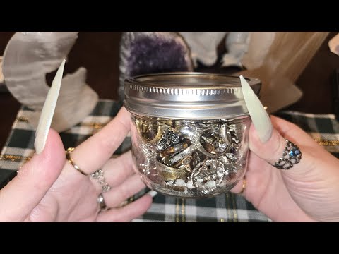 Jar Full of Rings #beautiful #vintage #vintagefinds #rings 