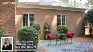 Whispering Pines NC Home for Sale - 47 Pine Lake Dr
