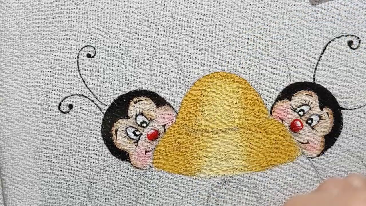 Como pintar colméia - Parte 1