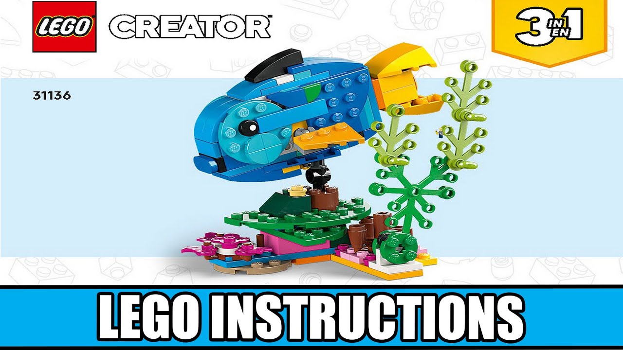 Creator | Exotic Parrot LEGO instructions