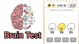 BRAIN TEST TRICKY PUZZLE LEVEL 90 SOLVED 