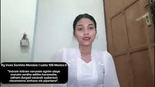 Rg.Veda Mandala I Sukta 106 mantra II