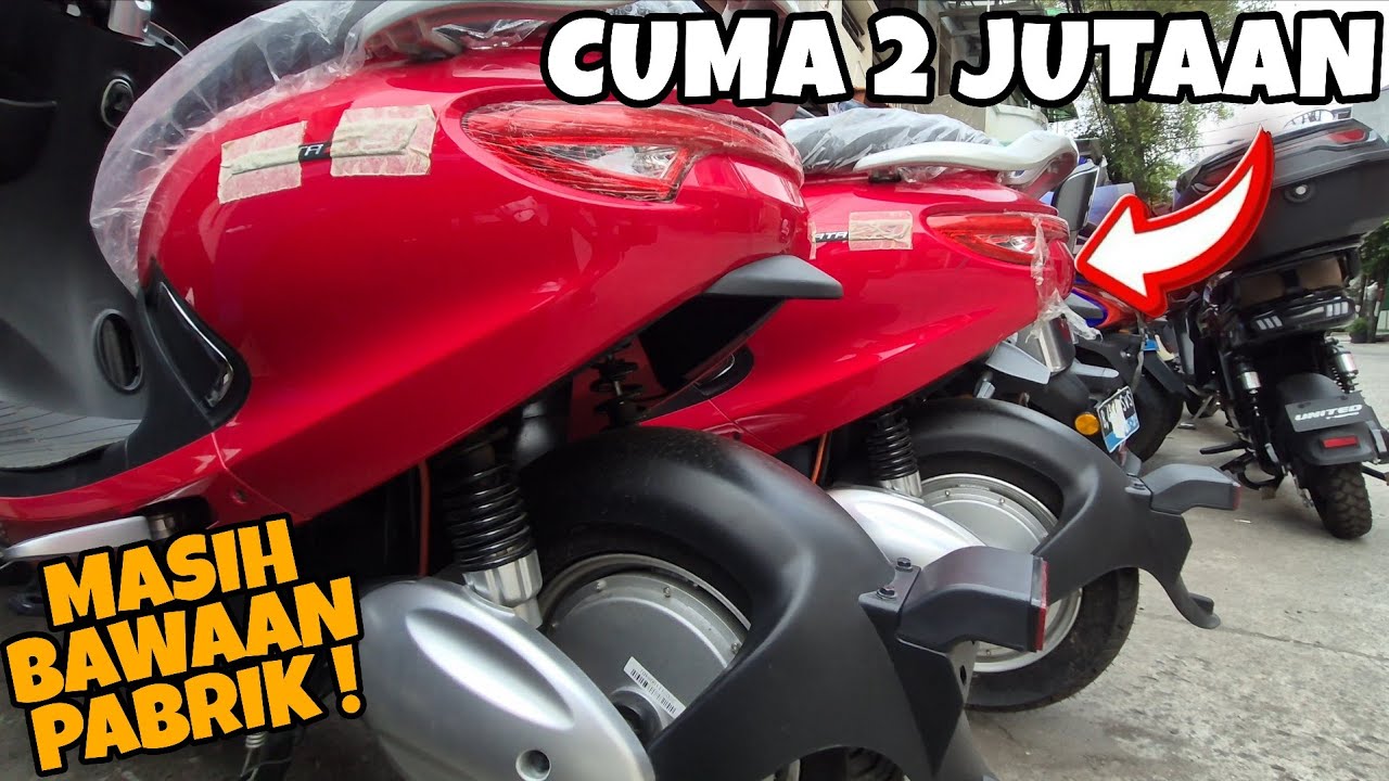 MURAH BANGET‼️DISINI JUAL MOTOR LISTRIK SECOND DAN BARU DIOBRAL SEMUA‼️DABLONG EV