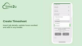 Mobile App - Using Manual Time