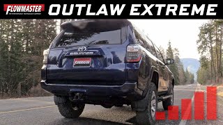 2010-2021 Toyota 4Runner 4.0L - Flowmaster Outlaw Extreme - 817961