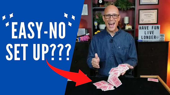Easy No Set Up No Sleight Of Hand Card Trick For Beginners | Amazing No Set Up Card Tricks