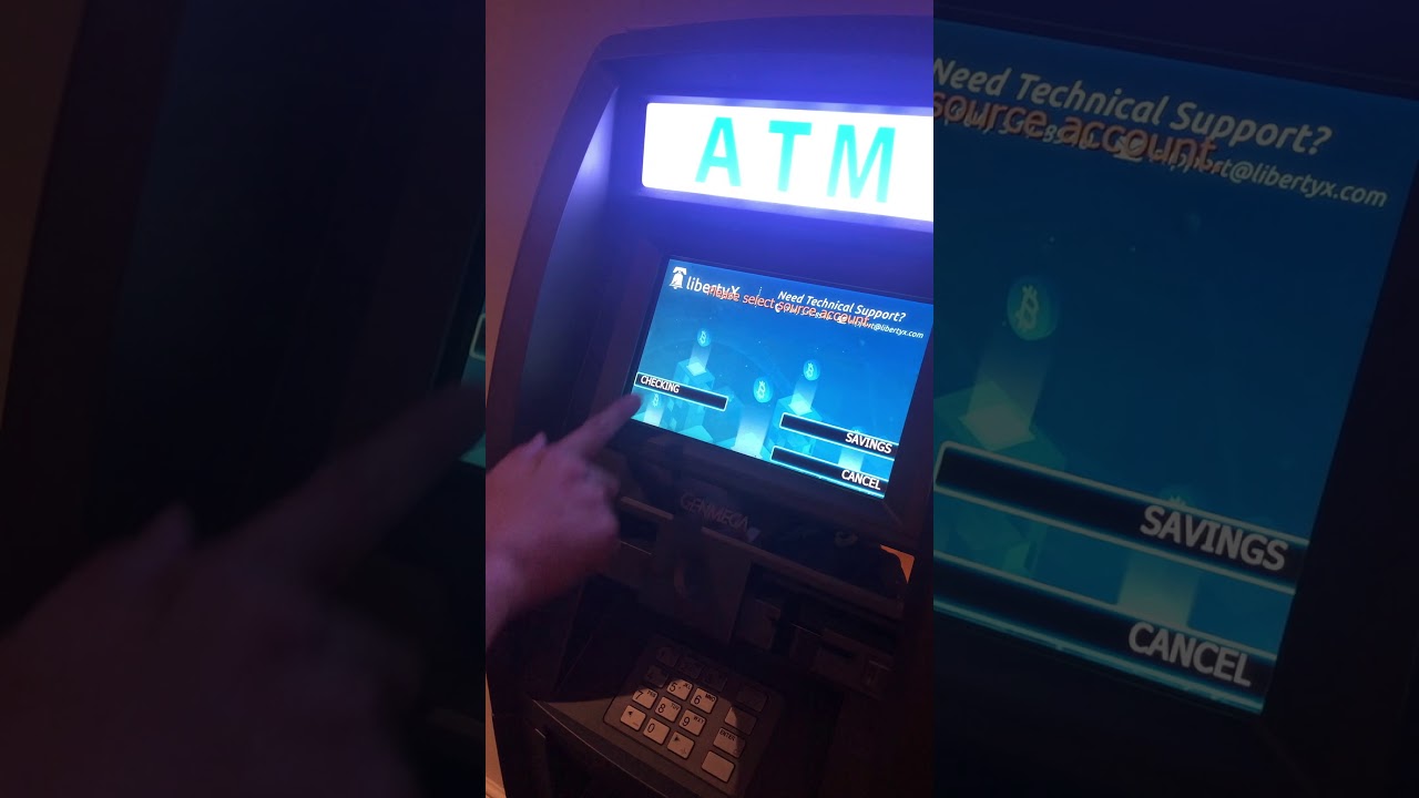 Buying Bitcoin From Genmega Atm Youtube