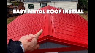 Installing Metal Roofs with Tuff Shed by Chris Silverman 8,560 views 1 year ago 6 minutes, 48 seconds