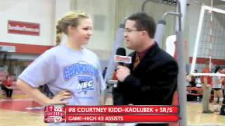 2010 NEC Women's Volleyball Championship: Sacred Heart-Robert Morris Highlights