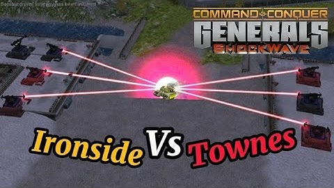 C&C General Shockwave - US Armor division vs US Laser division