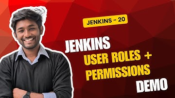 Jenkins [Ep20] | RBAC in Jenkins uitgelegd + praktische demo (op rollen gebaseerde toegangscontrole)