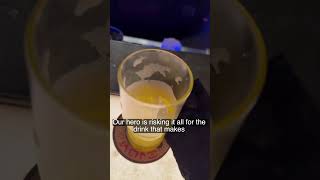 Ogas Cantina Drinks Are Actually INSANE #disney #foodreview #shorts