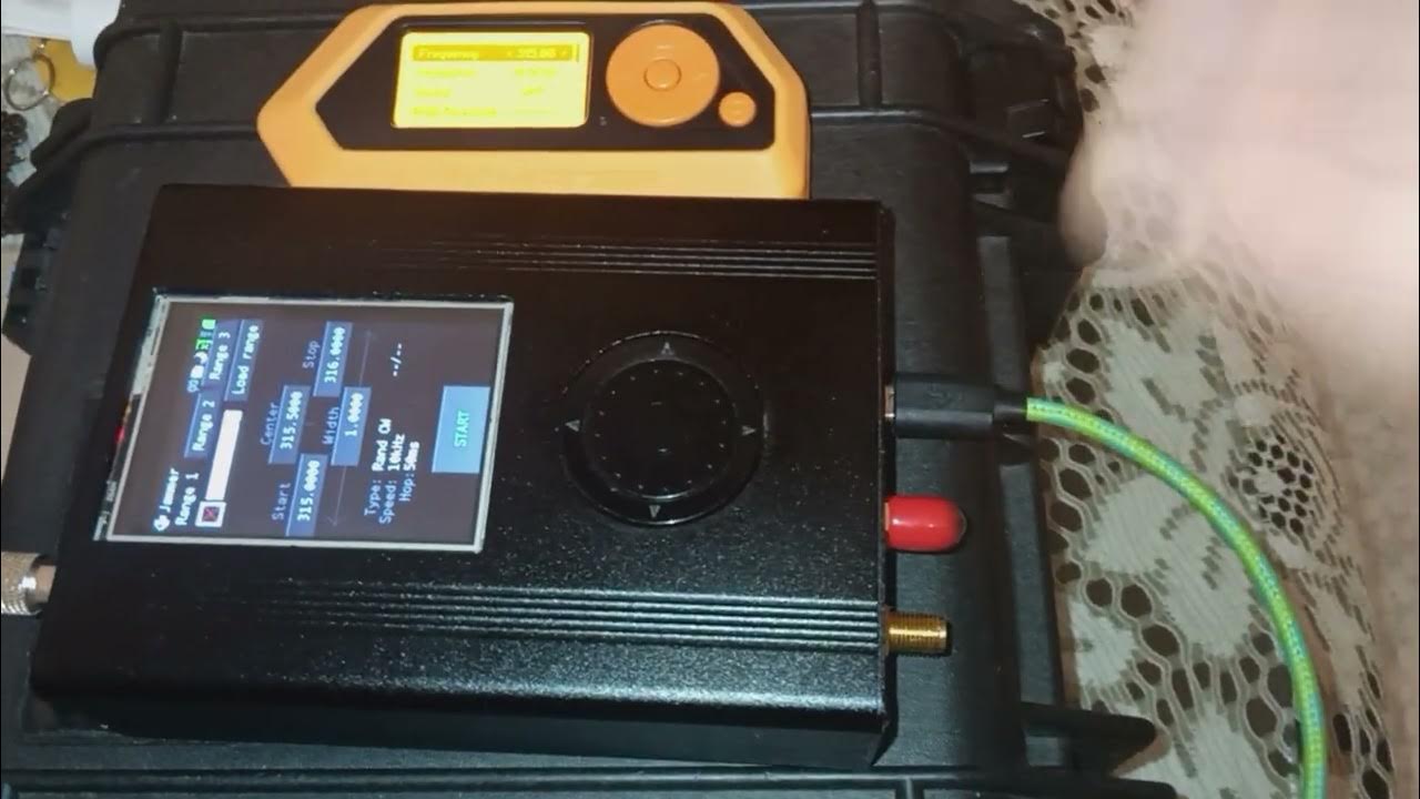 Flipper Zero & HackRF Portapack Jamming Signals & Replay Attacks