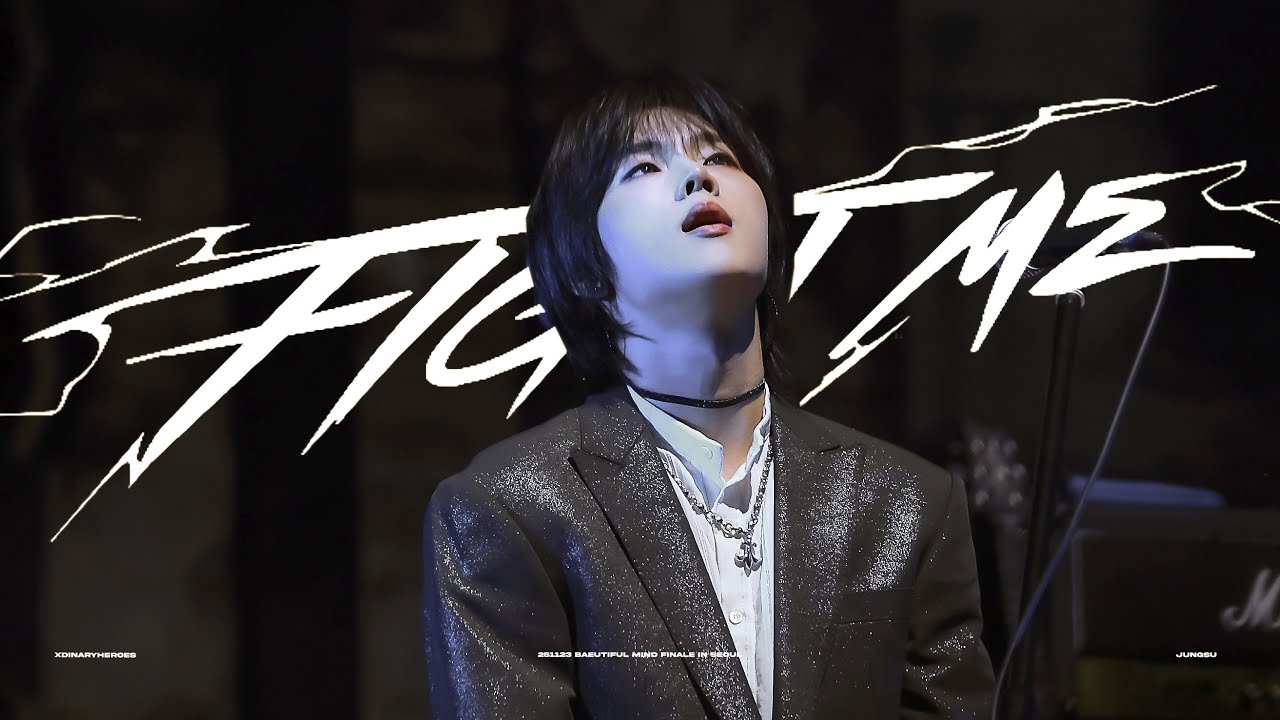 251123 FIGHT ME 정수 직캠  Xdinary Heroes Jungsu focus * Beautiful Mind World Tour FINALE in Seoul Day3