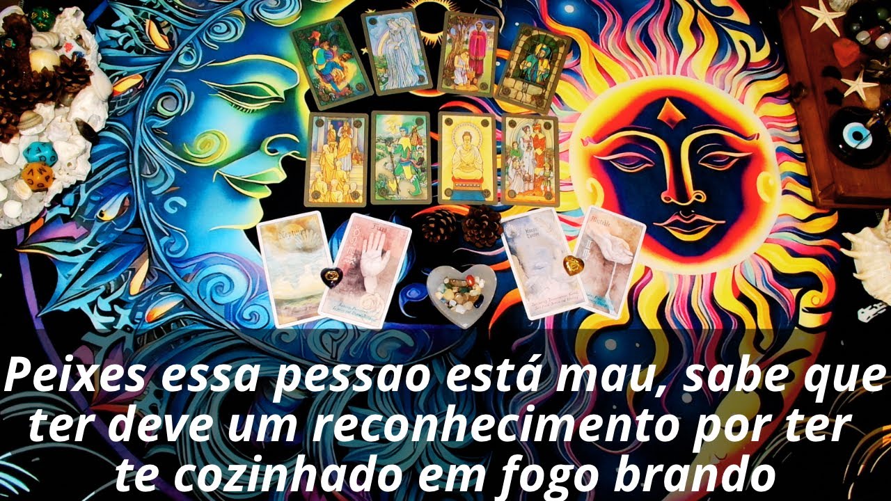 Peixes essa pessao está mau, sabe que ter deve um reconhecimento por ter te cozinhado em fogo brando