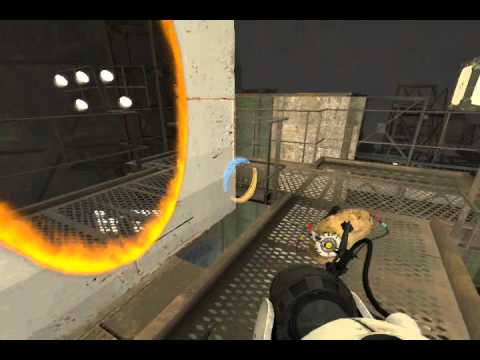 Portal 2 Glitches: Chapter 7. Out of map/Box fun