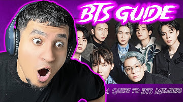 FIRST TIME WATCHING A Guide to BTS Members: THE BANGTAN 7 (Multilingual Rap Artist REACTION!!!!)