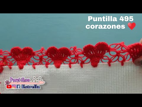 Puntilla 495 Corazones