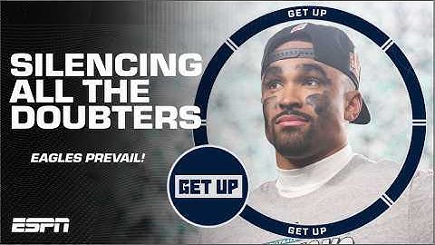 Commanders vs. Eagles FULL REACTION: Did Jalen Hurts silence the critics?! | Get Up
