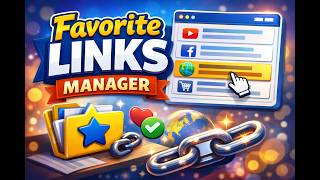 Favorite Links Manager - Desktop