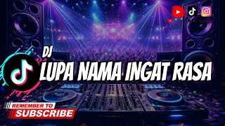 Dj Lupa Nama Ingat Rasa  Yan Srikandi  Dj Lagu Bali Remix  Bass