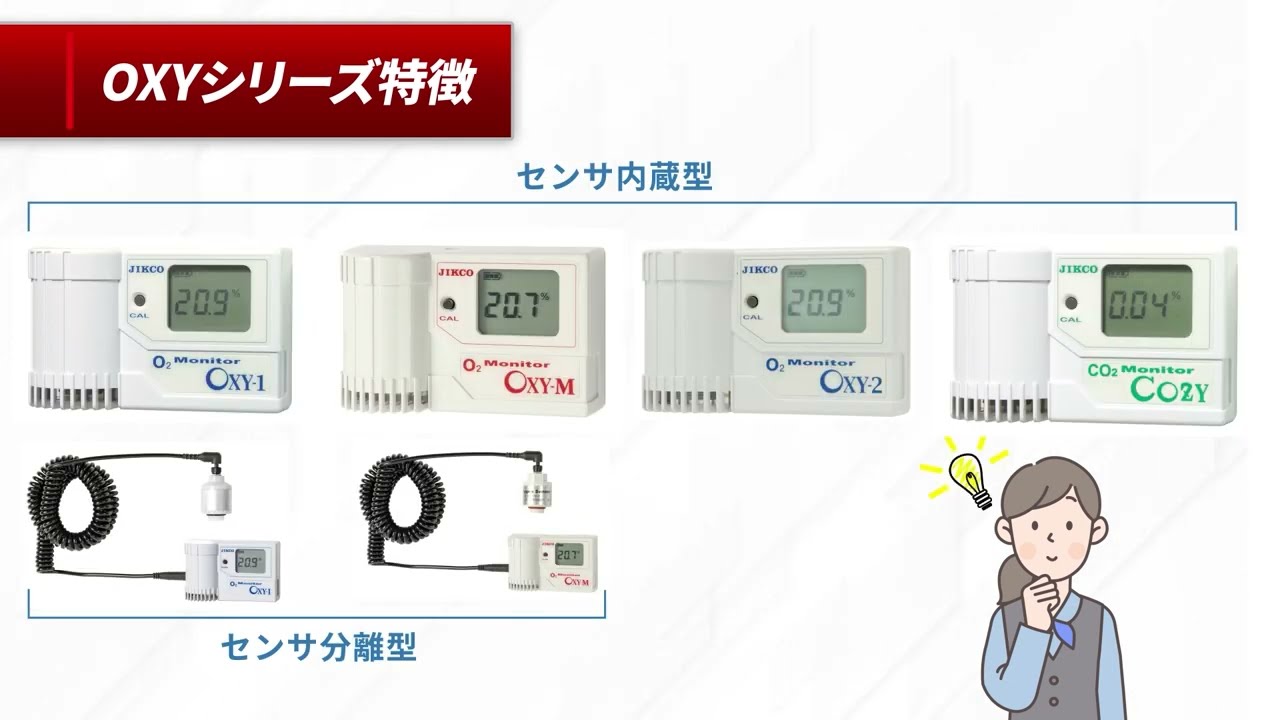 卓上酸素モニターOXYシリーズ – ガス検知器 株式会社イチネン製作所