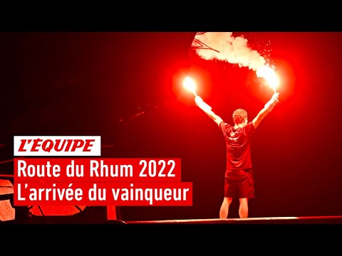 Route Du Rhum Record Voile - Route du Rhum 2022 : L'arrivée du vainqueur Charles Caudrelier ...