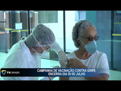 Campanha de vacinação contra gripe encerra dia 30 de julho em Campo Mourão