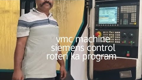 Vmc programming -siemens control rotary travel program kaise banaye jata hai #vmc work