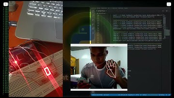 PYTHON CONTEO DE DEDOS Y VISUALIZACIÓN EN DISPLAY 7 SEGMENTO IA Demo