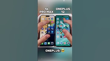 iPhone 16 Pro Max vs OnePlus 12 ⚡️ Speed Test Showdown! 📱 #speedtest