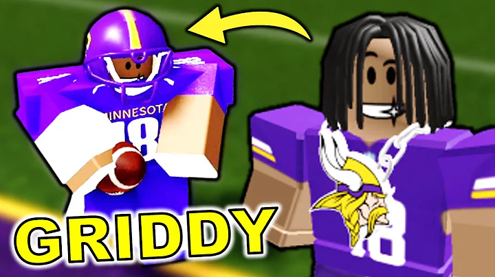 Fake JUSTIN JEFFERSON Does the GRIDDY in Roblox! (...