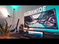 2021 Home Office Setup | Ultrawide DIY Desk Upgrade + Tour