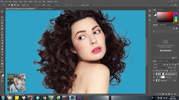 2 Cách Tách Tóc Hiệu Quả Trong Photoshop | Tự Học Photoshop
