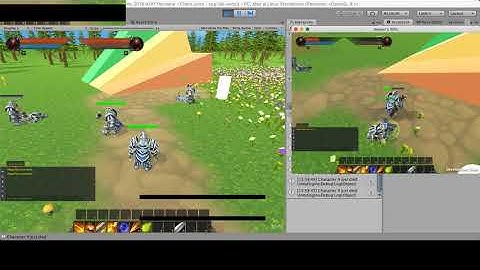 Unity MMORPG game demo #2
