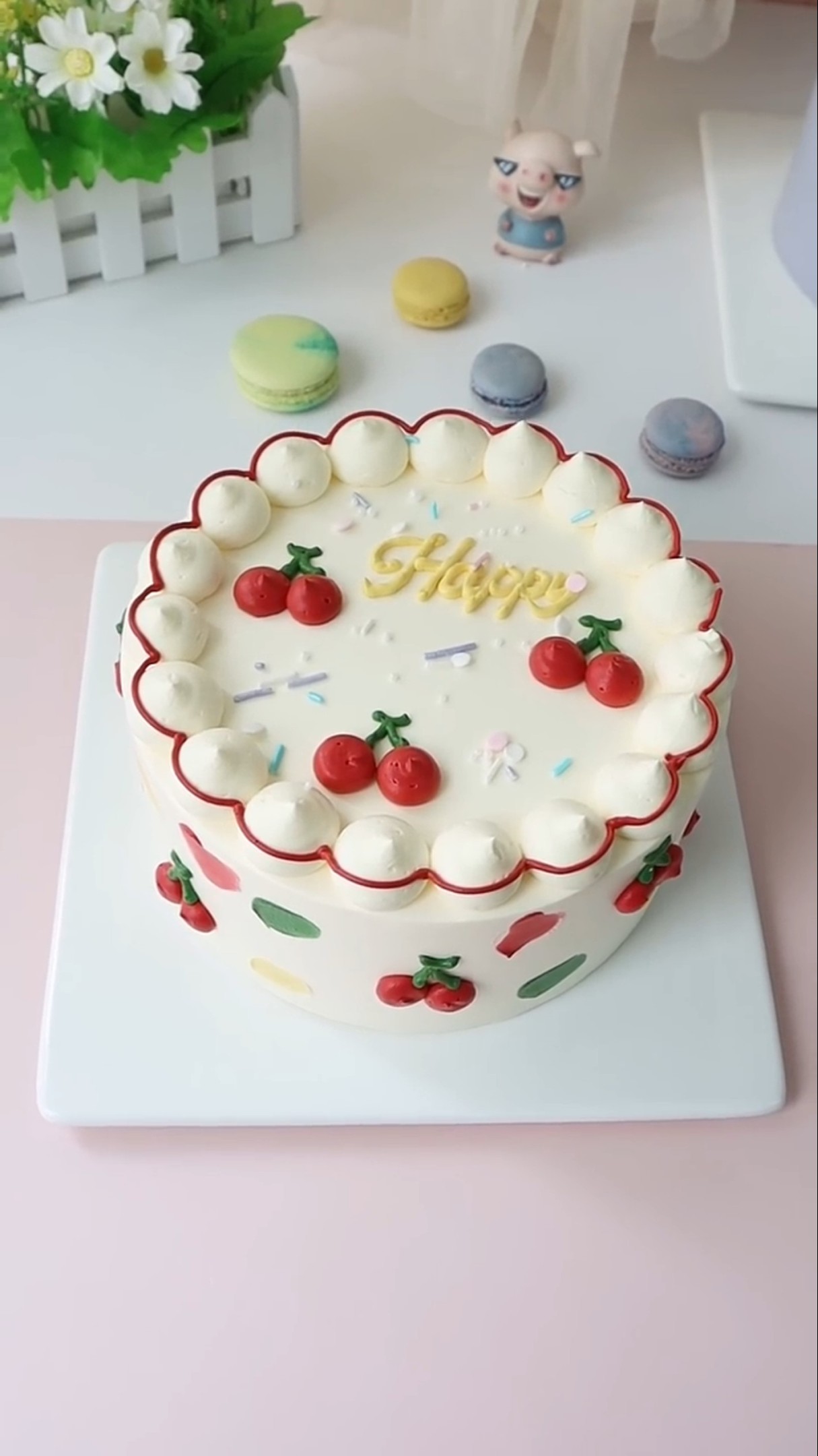 Learn how to make cakes from scratch, pastry baking training, birthday cake training  #shorts